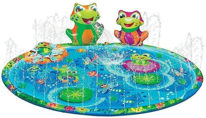 3D Frogs Sprinkler Mat