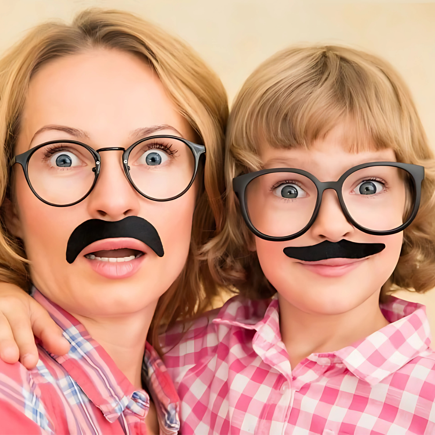Kids Fake Moustache Set – Pack of 12
