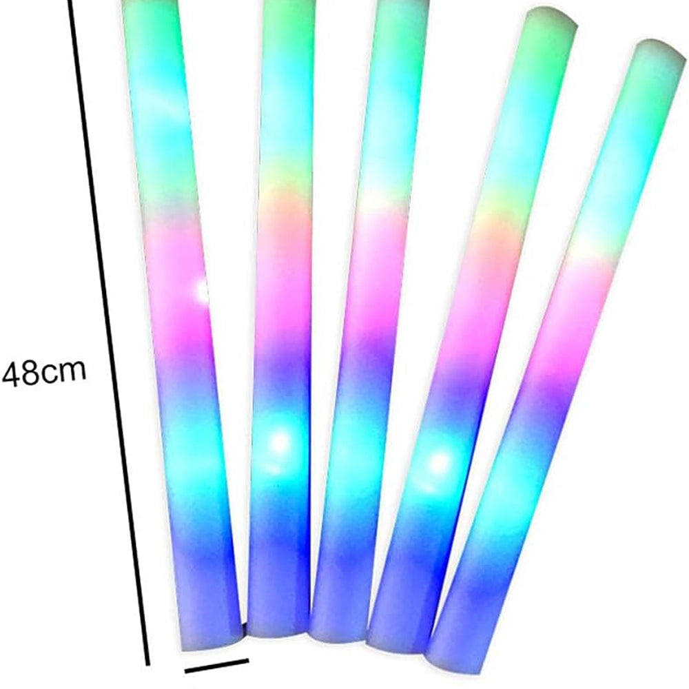 LED Foam Sticks for Cheering UV/Mehendi/Sangeet Party - 1PC