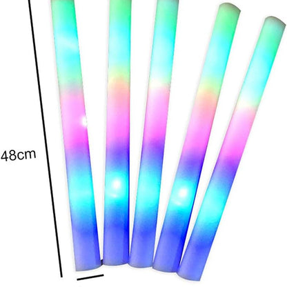 LED Foam Sticks for Cheering UV/Mehendi/Sangeet Party - 1PC