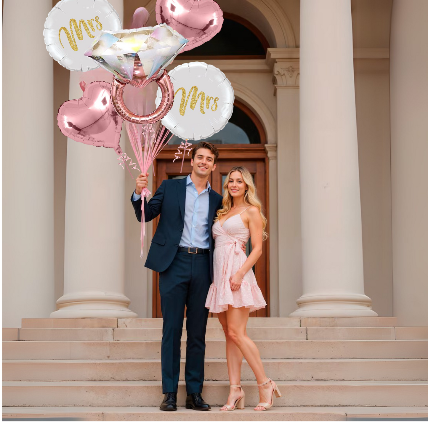 Ring Foil Balloon Set Of 5