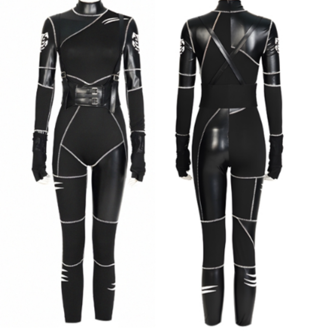 Anime Cat Jumpsuit Cosplay Costume