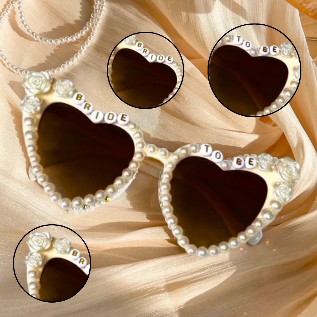 Encrusted Bride To Be Fancy Shades - 1PC