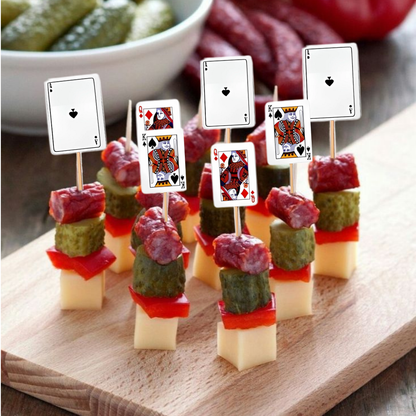 Card Party Casino Tooth Picks - 16PC