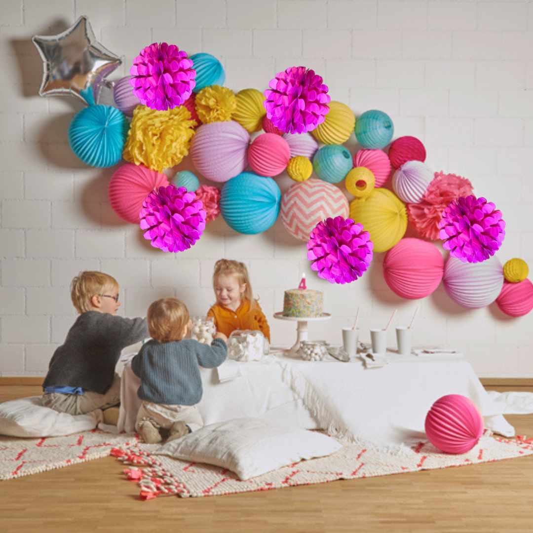 Fluffy Decoration Light Pink - 1 PC