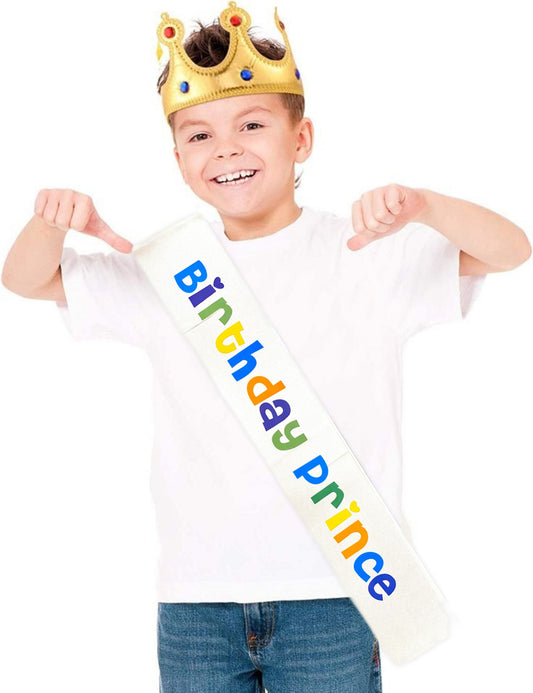 Birthday Prince Sash