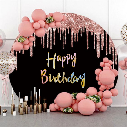 Happy Birthday Cursive Macaron Colour Banner-6 FT