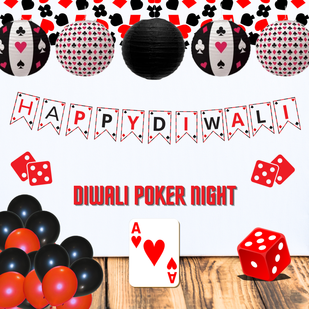 Happy Diwali Casino Theme Banner