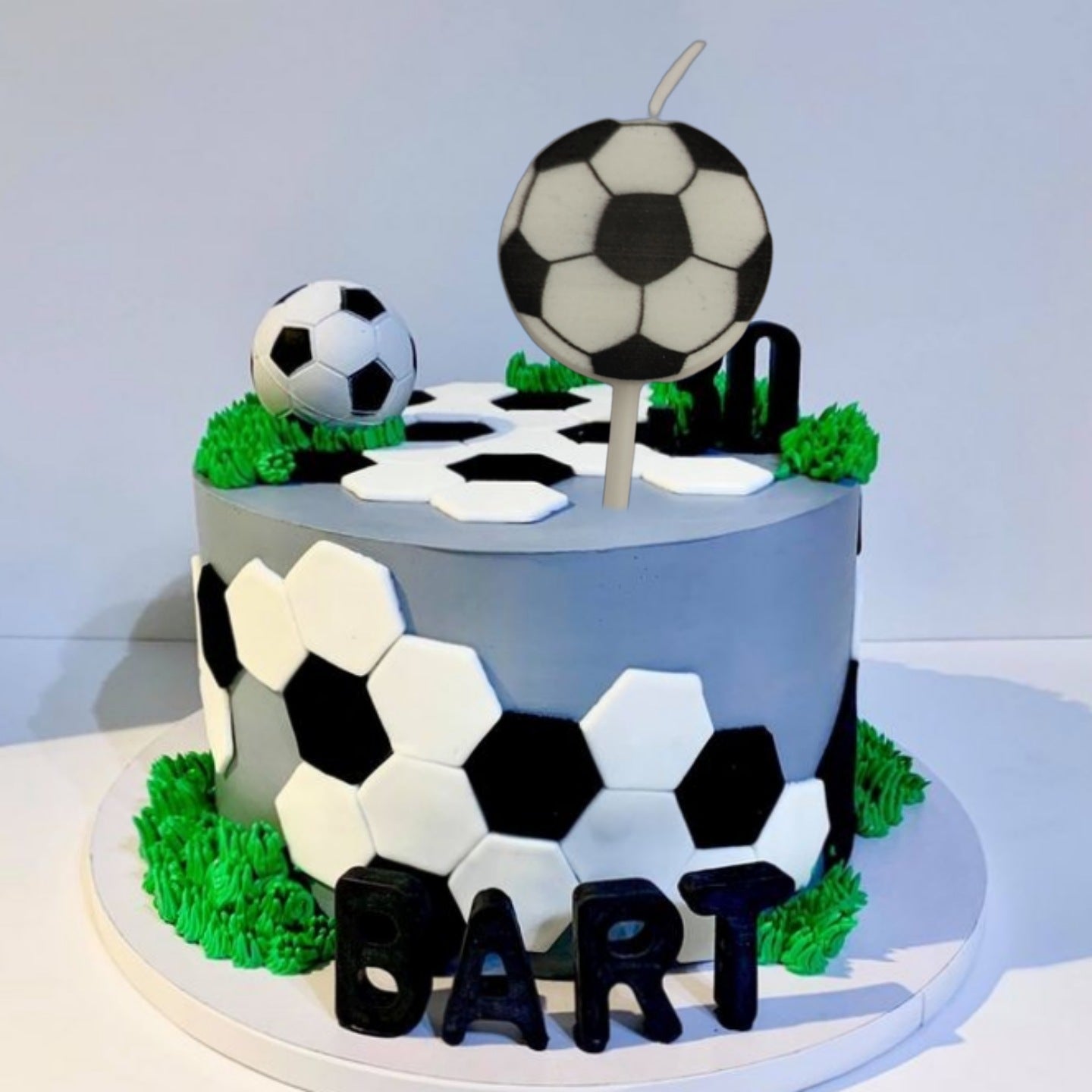 Soccer Theme Candle - 5PC