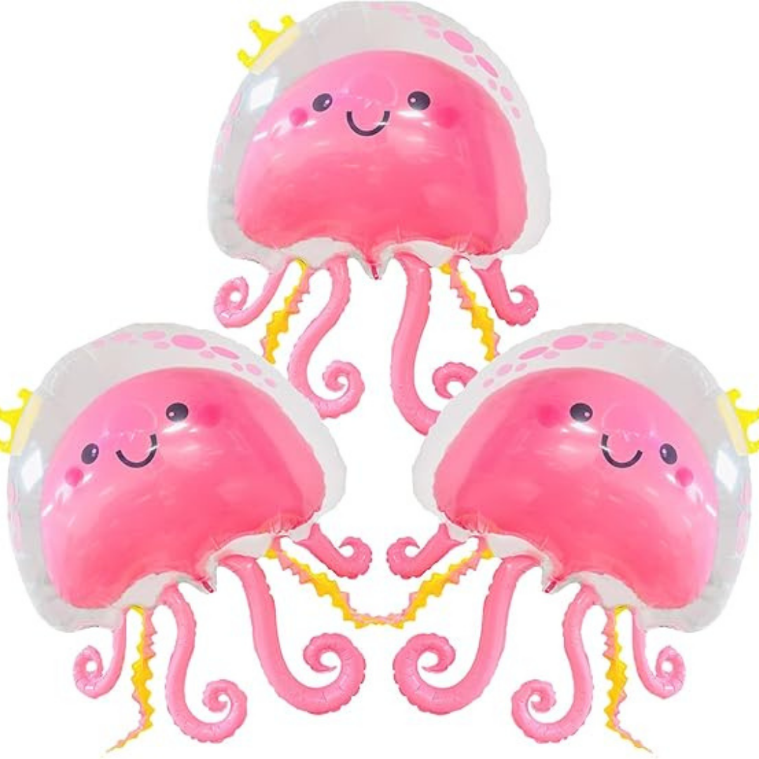 JellyFish Shaped Balloon Pink 36"