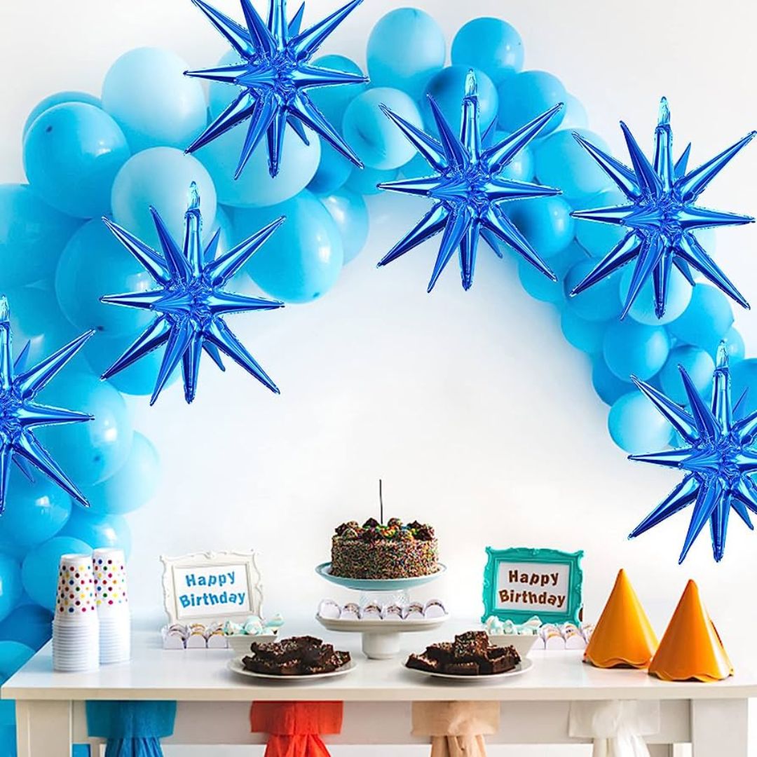 Exploding D.Blue Balloon Hanging - 5D 26"