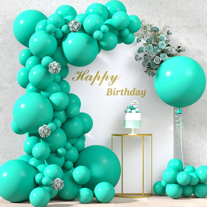 Teal Blue Balloon 10"- 20 PC