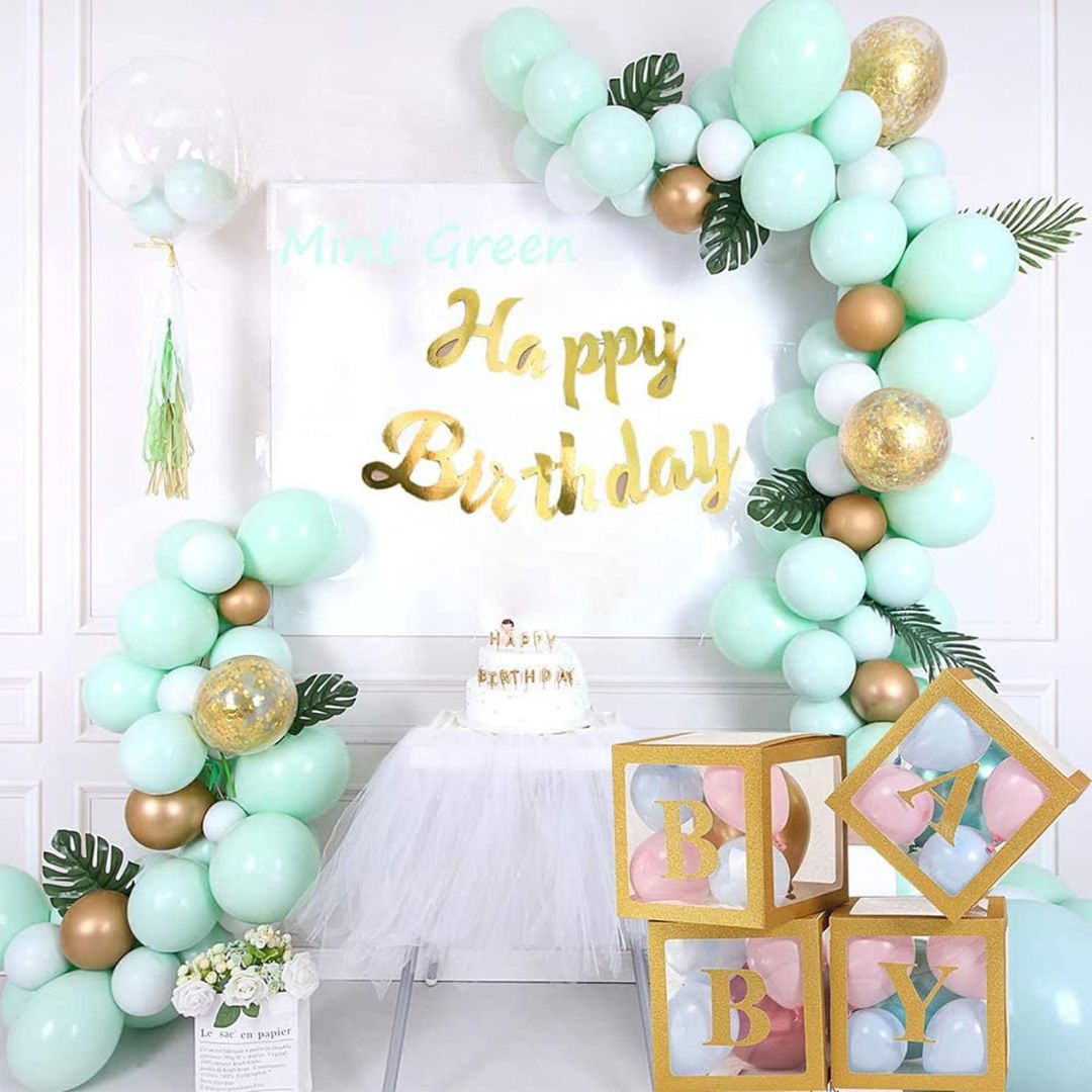 10" Macaron Tiffany Blue Balloon 20PC