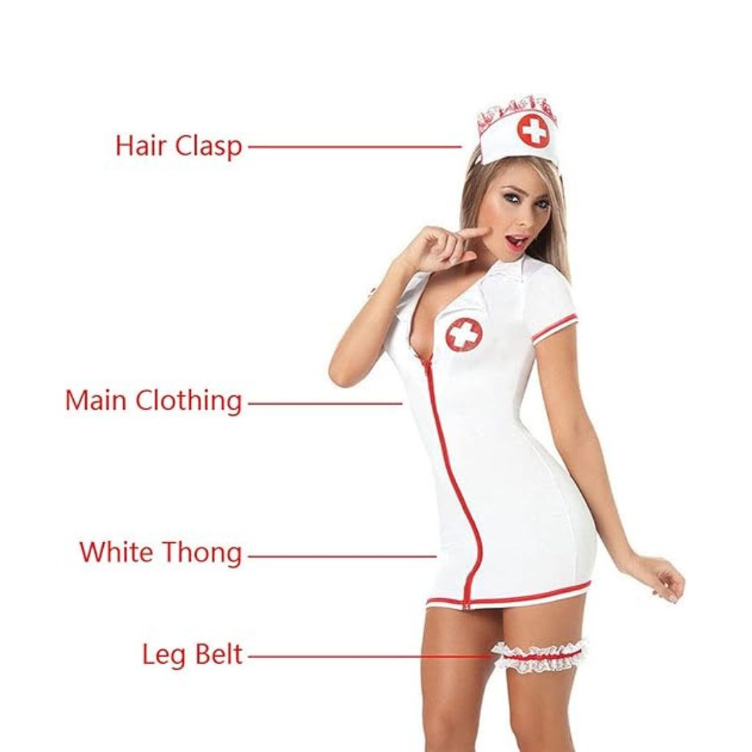 Notty Nurse Adult Costume