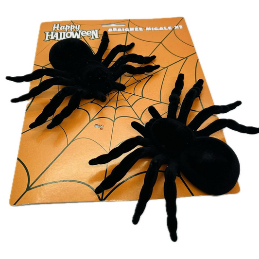 Black Fake Spiders