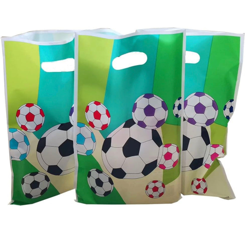 Soccer  or Football Theme AlumInium Film Loot Bags