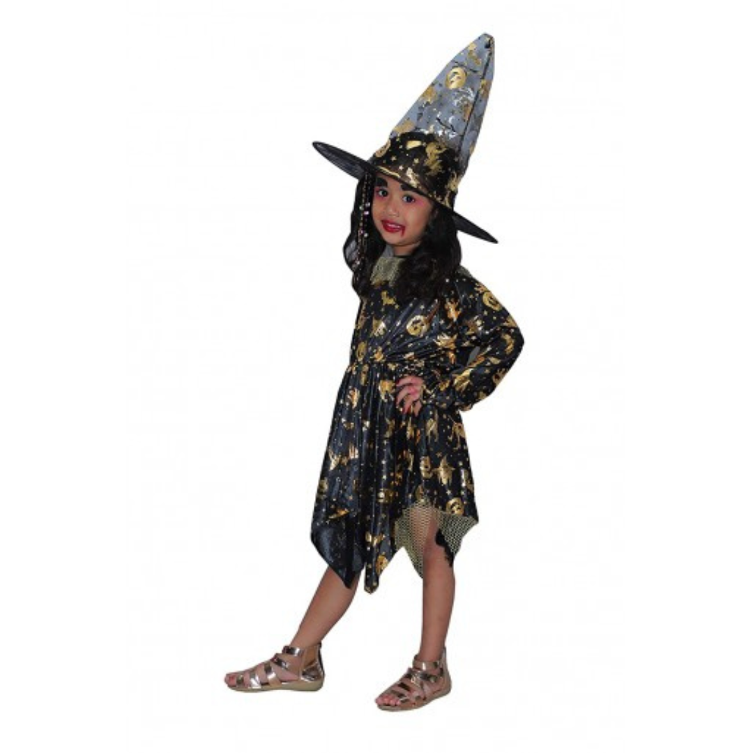 Witch Costume w/Hat Size M