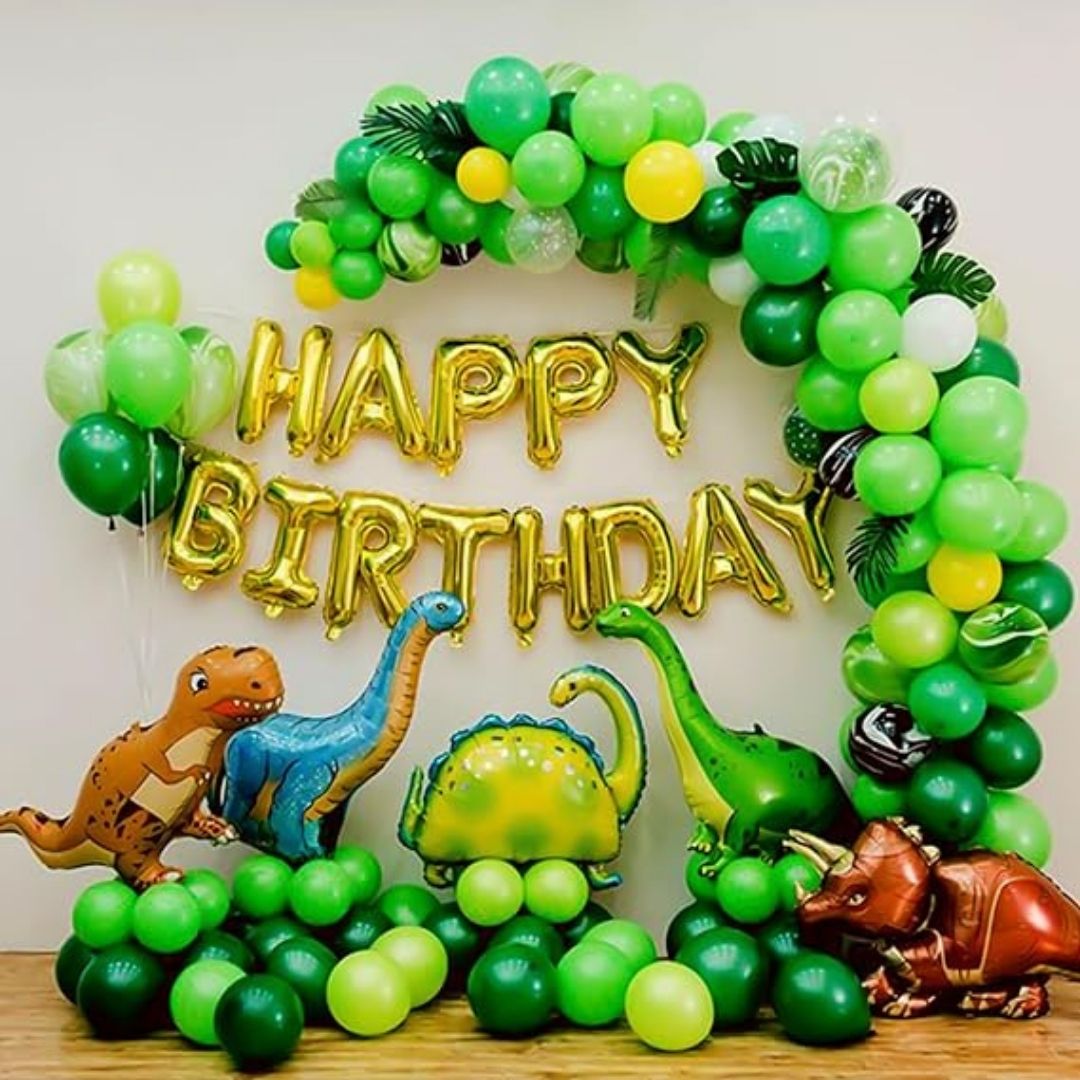 8" Green Latex Balloon - 20Pc