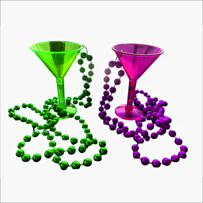 Neon Martini Shot Glasses - 1PC