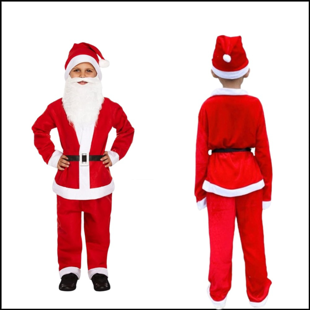 Santa Costume - Size 4 (Age 5-7)