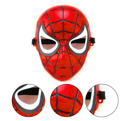 Superhero Spiderman Mask for Kids, Superhero Costume Accessories, Superhero Party Props