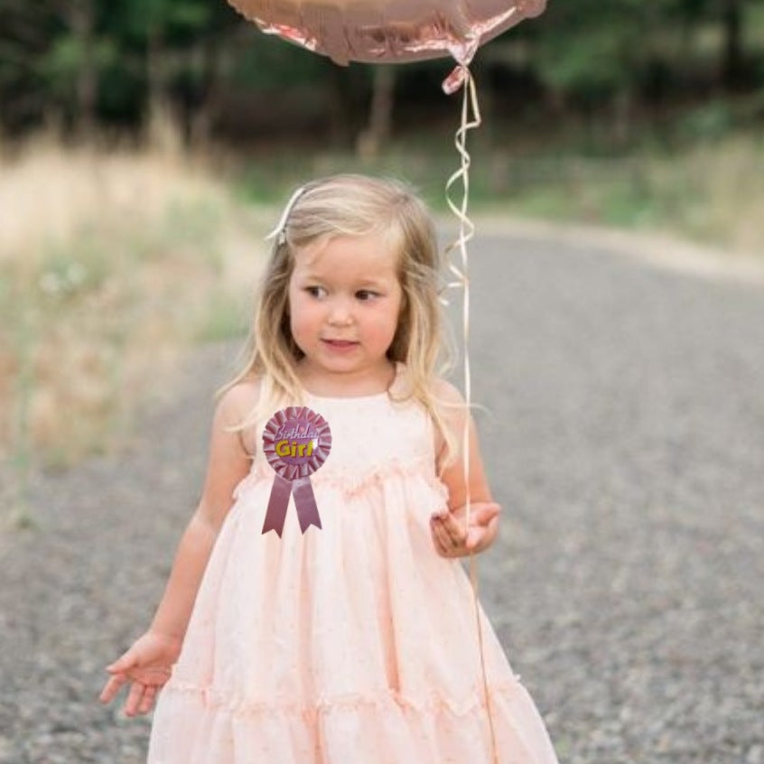 Award Ribbon Birthday Girl