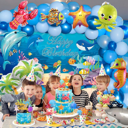 Star Fish Shaped Underwater Theme Party Balloon 25"