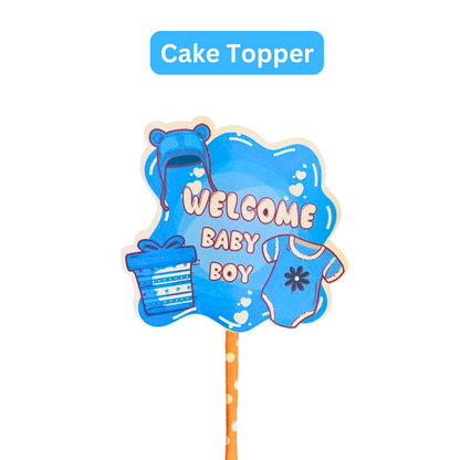 Wanna Party Welcome Baby Boy Combo Set -12 Pcs