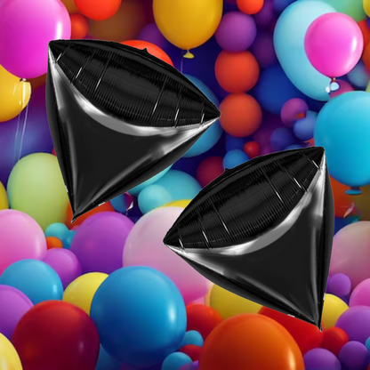 Ultimate Black Diamond Shape Balloon 17" G20