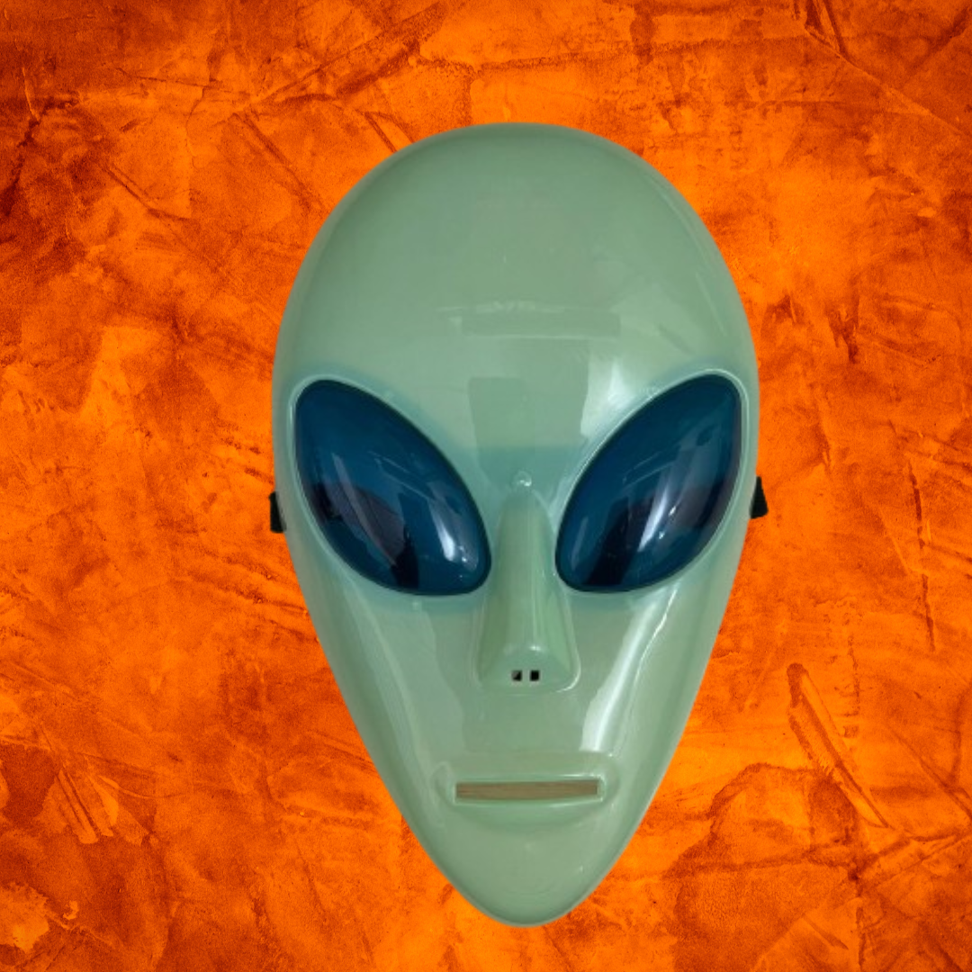 Alien Glow in the Dark Mask - 1PC