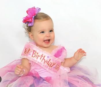 1st Birthday Girl Sash