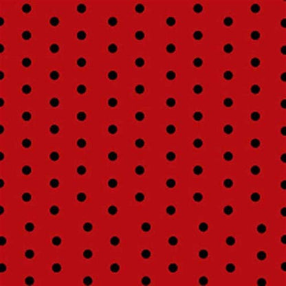 Wanna Party Card Party And Polka Dot Paper Napkins (Red, Pack Of 20)