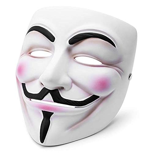 Vendetta Mask White - 1PC