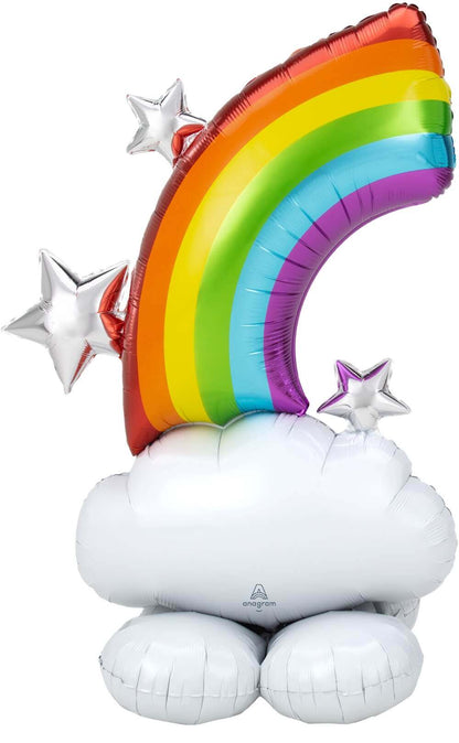 AirLoonz Rainbow &amp; Clouds Balloons 52" - P75