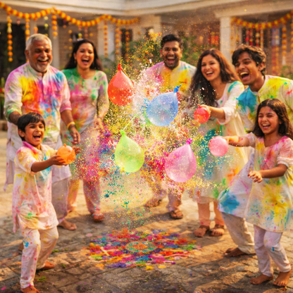 Holi Water Balloons - Self Sealing - 111PC