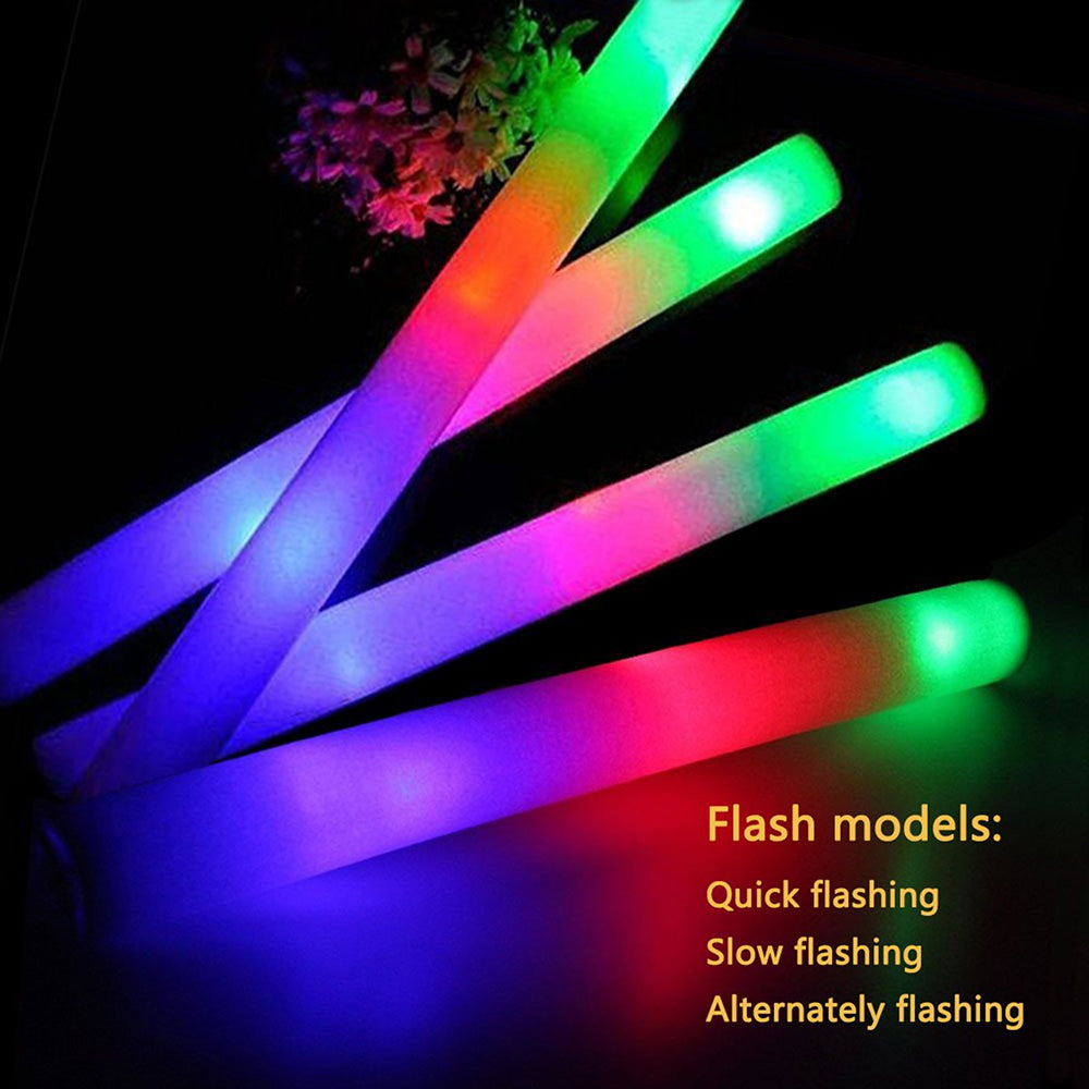 LED Foam Sticks for Cheering UV/Mehendi/Sangeet Party - 1PC