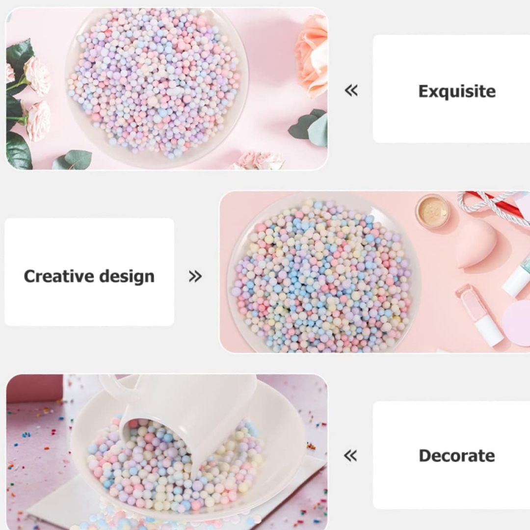 Multicolor Pastel Color Thermacoal Balls