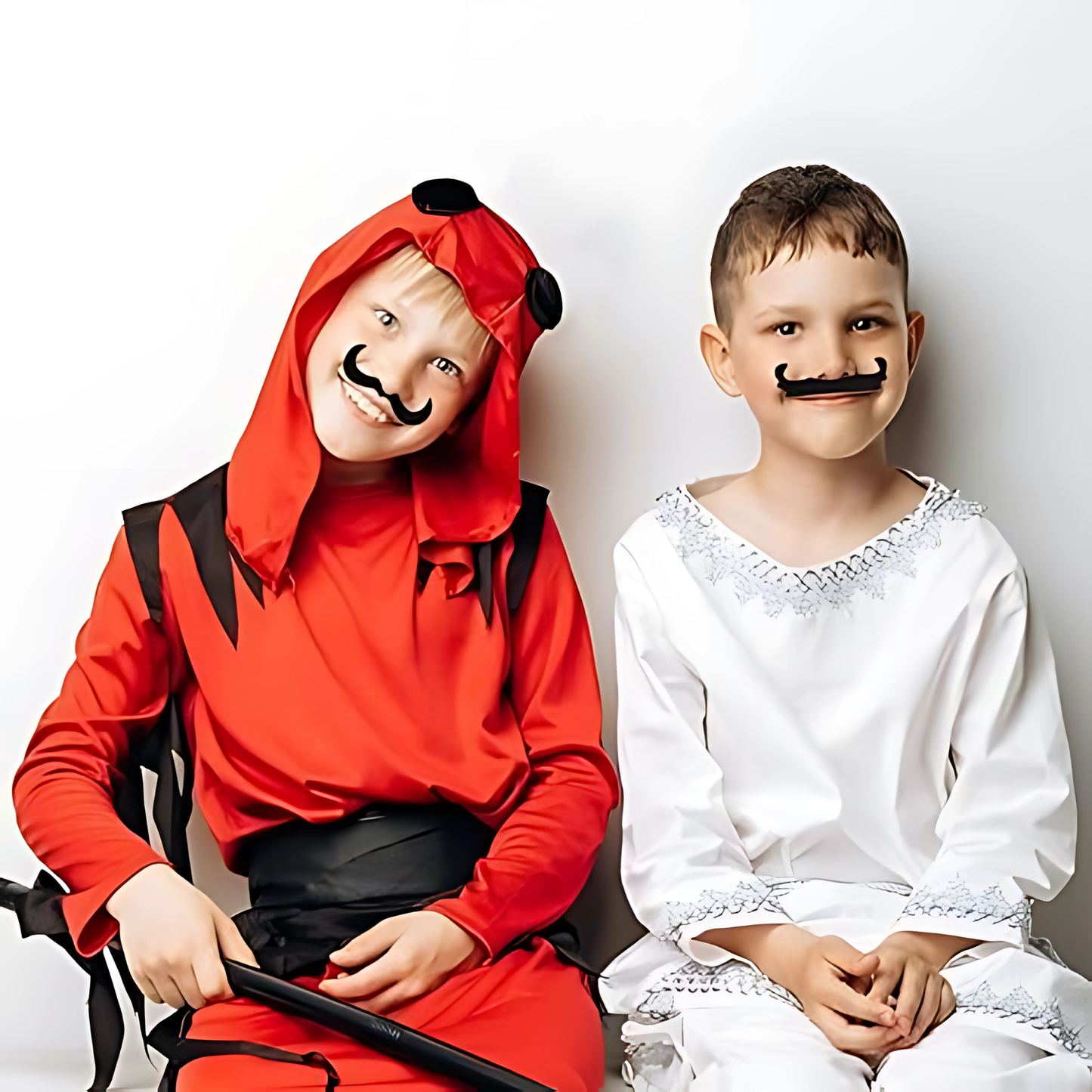Kids Fake Moustache Set – Pack of 12
