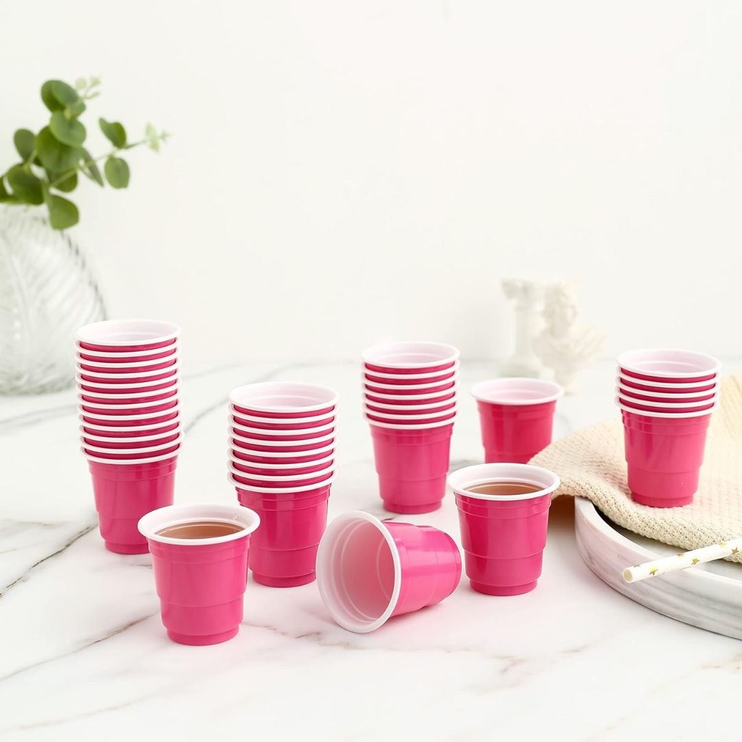 Light Pink Shot Glasses - 30PC