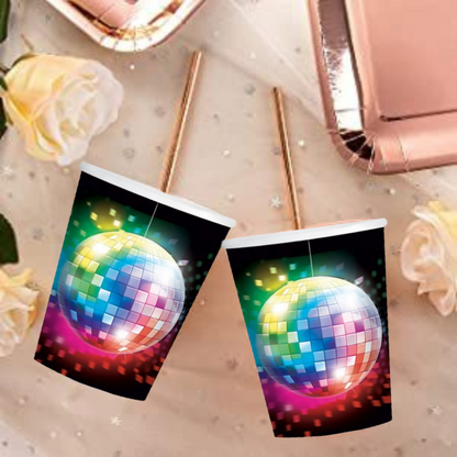 Disco Fever Cups 9oz - 8CT