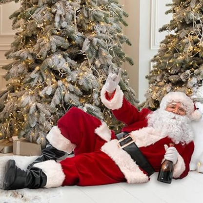 Santa Claus White Fluffy Beard