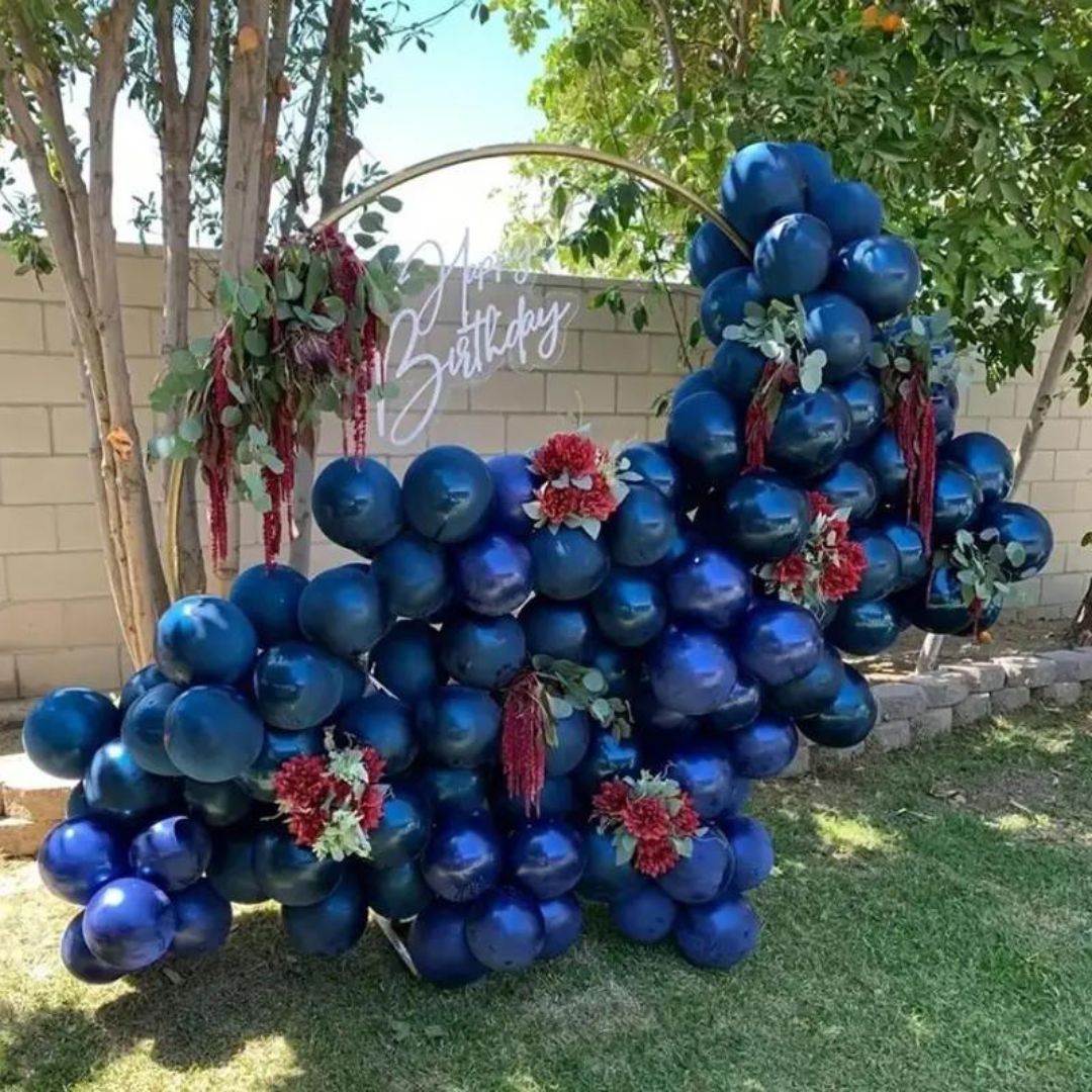 Night Blue Balloons-50 PC