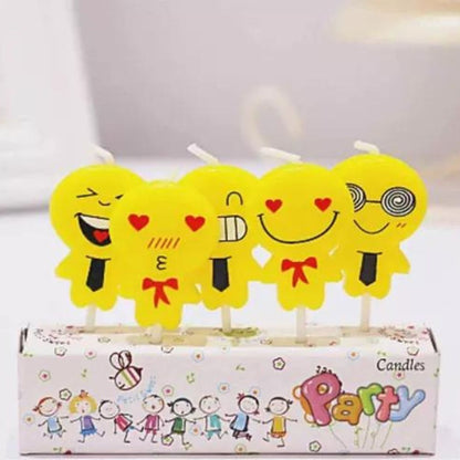 Smiley Candle - 5PC