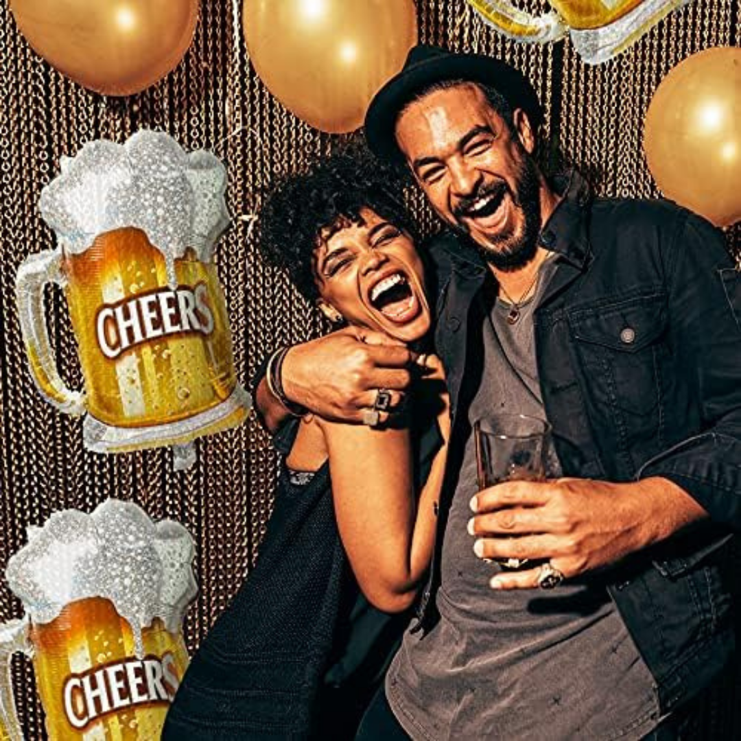 Cheers Beer Mug Shaped Balloon 36"