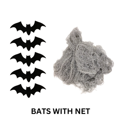 Bat Web Hanging