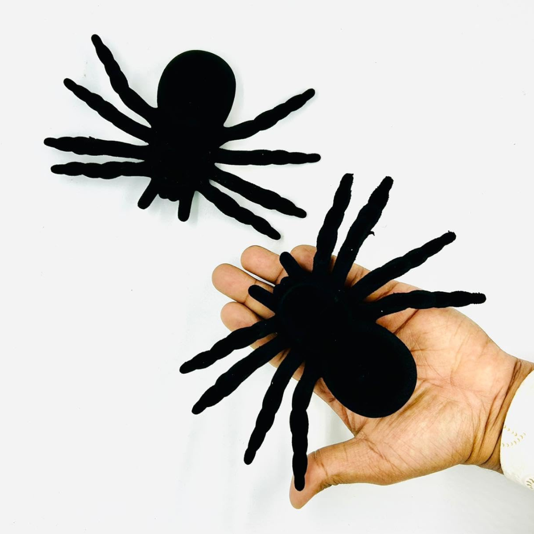 Black Fake Spiders