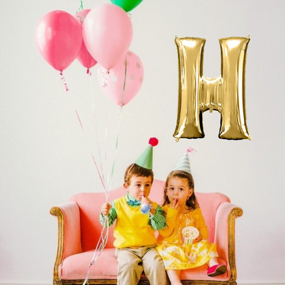 40" Alphabet H Balloon