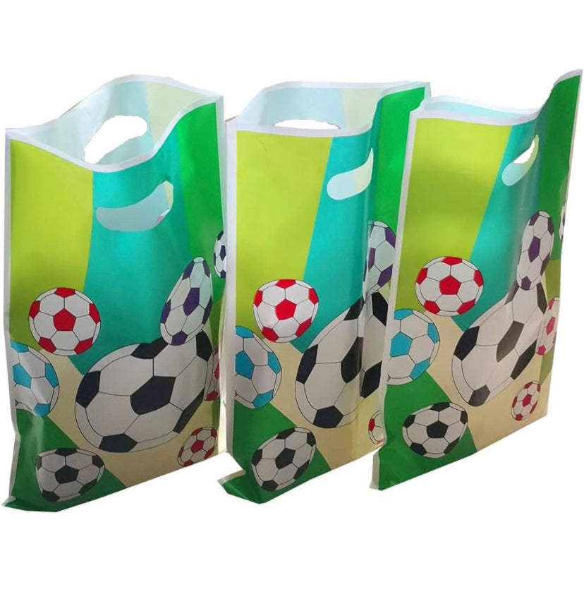 Soccer  or Football Theme AlumInium Film Loot Bags