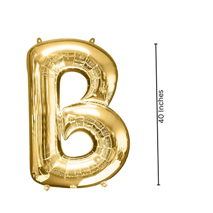 40" Alphabet B Balloon