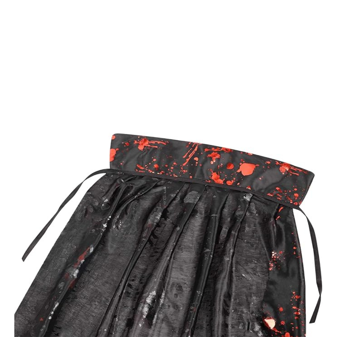 Bloody Red Halloween Cape for Kids